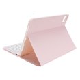 thumbnail image 1 of Tablet Case Fit for Air 11 Inch M3 2025 M2 2024 Tablet Protective Cover, Folio Detachable Wireless  Keyboard Cover Soft TPU Back Case with 7 Color Backlit Pencil, 1 of 7