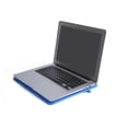 thumbnail image 3 of Cooling Pad Laptop Cooler Cooling Pad Base Big Fan USB Stand For 14" Or Below Notebook Blue, 3 of 8