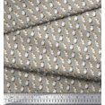 thumbnail image 2 of Soimoi Satin Silk Fabric Cat Animal Print Fabric by Yard 42 Inch Wide, 2 of 3