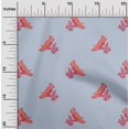 thumbnail image 1 of oneOone Cotton Cambric Fabric Bird Block Printed Fabric 1 Yard 56 Inch Wide, 1 of 4