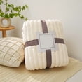 thumbnail image 4 of TACILIP 39.4x27.6in Soft and Thick Double Layer Raschel Blanket A Must Have Warming Artifact In Winter Suitable for Beds Sofas and Other Scenes Providing The Ultimatecomfort Couch Blanket, Men Gifts, 4 of 6