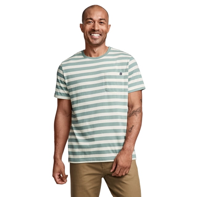 Jockey T-Shirt à Col Ras du Cou pour Hommes en Coton 100 % avec Poche Legacy