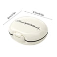 thumbnail image 3 of Dvkptbk Portable Boxes Portable Drug Storage Box Easy to Store Convenient for Travelling Sealed Moistureproof Classified Storage Do Not Interfere with Each Other Storage & Organization, 3 of 6