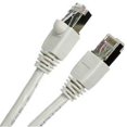 thumbnail image 1 of Cat6a Straight-Through Ethernet Cable Network 10 Gbit/S RJ-45 Shielded 20 Ft White, 1 of 1
