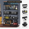 thumbnail image 2 of QinaQin Industrial 5-Tier Wire Shelf, Adjustable Metal Storage Rack with 2500 lbs Capacity, 2 of 8