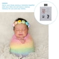 thumbnail image 3 of JUNWELL Photo Frame 3-Opening 27” x 23”cm White Finish Baby Handprint & Footprint Frame with Inkpad, 3 of 6