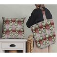thumbnail image 5 of Soimoi Tissu de Velours Feuilles & Magnolia Imprimé Floral 1 Yard 58 Inch Wide, 5 of 5