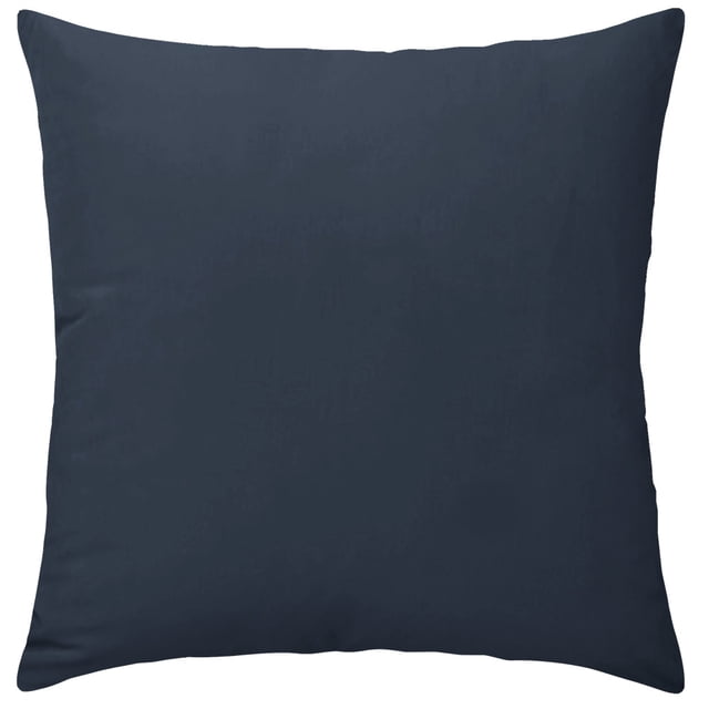 Mainstays Ravi Decorative Cushion, Velvet, 20x20 in, Blue 2-Pack