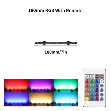 yeacher Remote-Controlled Multicolor LED Aquarium Light for Fish Tanks, Aquatic Plants, and Terrariums - SZD-Q20RM (US Plug)