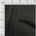 thumbnail image 2 of oneOone Georgette Viscose Dark Gray Fabric Abstract Irregular Lines Sewing Craft Projects Fabric Prints By Yard 42 Inch Wide, 2 of 4