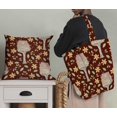 thumbnail image 5 of Soimoi Red Velvet Fabric Treehouse & Freesia Floral Print Print Fabric by the Yard 60 Inch Wide, 5 of 5