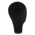 thumbnail image 4 of lionlar Mannequin Canvas Block Head Toupee Hat Display With Mount Hole 21 Inch Black, 4 of 9