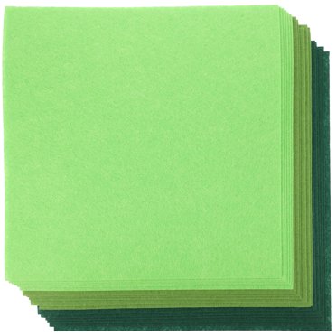 18pcs DIY Felt Materials Kids Crafts Felt Materials Sewing Felt Fabric Sheets