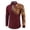 Vin, variante sur Pisexur Chemise à Manches Longues pour Hommes, Tissu de Haute Qualité, T-Shirt à Manches Longues, Mode Décontractée, Sport, Imprimé, Slim, Col à Revers, Noir, 2TG