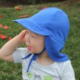 thumbnail image 4 of Toddler Sun Hat Sun Protection Quick Dry Breathable Flap Sun Hat Beach Sun Hat, 4 of 4