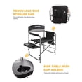 thumbnail image 3 of Chaise de camping KingCamp Heavy Duty Director - Gris, 3 of 6