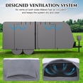 thumbnail image 4 of QinaQin Rv Cover (27-30 Feet), Camping Trailer Cover with Uv Protection, Windproof Straps, Uv and Waterproof Protection, Includes Tire Cover, Jack Cover and Adhesive Patch, 4 of 8