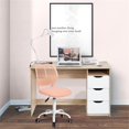 thumbnail image 2 of Homycasa Modern Mesh and Polypropylene Task Chair in Rose Pink, 2 of 8