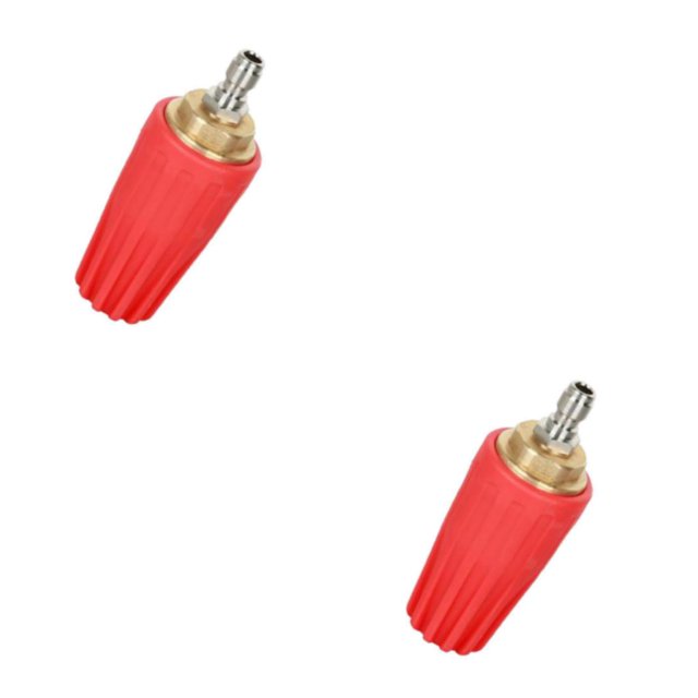 Dalazy Reliable 5000PSI High Pressure Washer Sprayer with Rotory Nozzle Red 5000PSI 035Hole 2Set