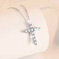 thumbnail image 3 of Collier Croix en Argent 925 pour Femmes / Pendentif Croix / Colliers en Or pour Femmes, 3 of 5