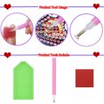 thumbnail image 4 of 8.3in X 2.4in Tassel Painting Bookmark, Painting Bookmark, For Friends Beginner, 4 of 8