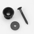 thumbnail image 4 of 2pcs Guitar Strap Lock Buttons End Pins Pegs Screw Locking Parts Accessories, 4 of 9