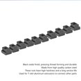 thumbnail image 3 of Carbon Steel Nut T-Slot Nut Black Oxide Finish Anti Protrusion Pressing Thread Forming For Installation Industry Screw Link Machinery, 3 of 8