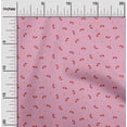 thumbnail image 1 of oneOone Polyester Lycra Fabric Dot & Chinese Hand Fan Fashion Print Sewing Fabric BTY 56 Inch Wide, 1 of 1