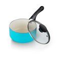 thumbnail image 4 of Cook N Home Ceramic coating cookware set, 10-Piece, Turquoise, 4 of 5