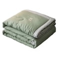 thumbnail image 2 of Pamqxs Summer Cooler Quilt, Cotton Cooling Quilt Breathable Quilt King Size Soft Comforter Cooling Blanket for Night Sweats Hot Sleeper for All Season Lightweight Blanket Washable(CD,79x90in), 2 of 9