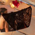 thumbnail image 2 of HUITKMM Lace Underwear For Women Women's Cut Out Lace Low Rise Lift Traceless Pure Briefs, 2 of 3