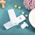 thumbnail image 4 of Uxcell 2 Pack Cord Weight Spare, POM Square Blinds Handle Tensioner, White, 4 of 5
