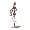 thumbnail image 2 of ZheElen Musical Man Statue Musician Player Sculpture Room for Living Table Bookshelf Trumpet Reed pipe 5x13cm, 2 of 6