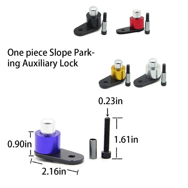 Motorcycle Parking Brake Switch Motorbike Maintenance Accessory Motorcycle Parking Braking Control Electric Scooter Clutches Lever Replacing Part Repairing Accessory Gold