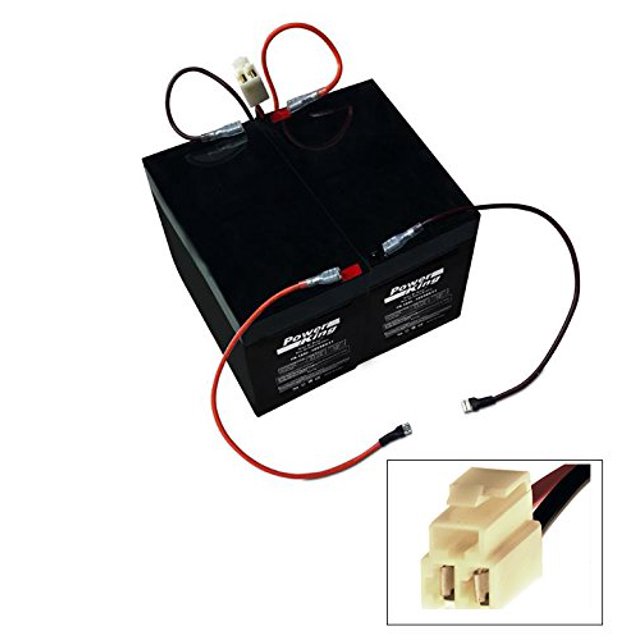 Replacement Batteries and Wiring Harness for Razor E100 (Chain Drive Models) - Versions 10+, Razor E175, Razor E150,Razor eSpa