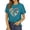 Green, variant on JIRNDf T Shirts For Women Tops Trendy Summer Book Reading Teacher Book Lovers Rainbow Casual Short Sleeve Cute Graphic Tees For Women Shirts Purple M