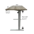 thumbnail image 3 of LJ Bureau d'Ordinateur Électrique à Hauteur Réglable Assis-Debout de 47 Po - Érable, 3 of 5