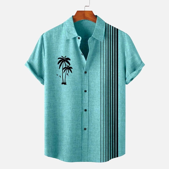 Men's Floral Shirts Button Down Tropical Holiday Beach Shirts Christmas Jumpsuit Men Fitted Formal Dress Printed Short Sleeve Shirt Pocket T Shirt Pack Exchange Men Mens Summer Dress Shirt Men S Long