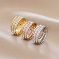 thumbnail image 4 of LYMAYTER Bague Mode pour Femmes - Style Couple, Géométrique, Empilable, 4 of 6