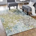 thumbnail image 1 of Tapis Radiance (collection Aurora) de Mohawk, couleur turquoise 72x120, 1 of 7