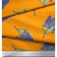 thumbnail image 2 of Soimoi Rayon Fabric Lavender Flower Print Fabric by Yard 56 Inch Wide, 2 of 3