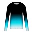 thumbnail image 5 of Meichang T-Shirt à Manches Longues pour Homme, T-Shirts Graphiques pour Homme Décontractés à Imprimé Dégradé 3D, T-Shirts Fantaisie à Col Rond Confortables à Manches Longues pour Homme, 5 of 5