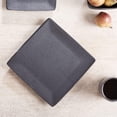 thumbnail image 1 of Better Homes & Gardens Anderson Dark Grey Square-Shaped Dinner plate, 1 of 4