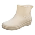 thumbnail image 1 of Kcodviy Slip Women's Rain Shoes Womens Designer Booties Korean Version Solid Color Winter Boots for Men Short Tube Women's Water Boot Winter for Men Shoes, 1 of 5