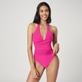 thumbnail image 2 of Swimwear Suit Women V One Control Pieces Bathing Tummy Ruched Swimsuits, Suitable For Commute Days, 2 of 8