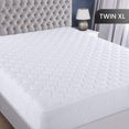 thumbnail image 2 of Utopia Bedding Quilted Fitted Waterproof Twin XL Mattress Protector Mattress Pad Stretches up to 16 Inches Deep Elastic Fitted Mattress Cover Mattress Topper (White), 2 of 5