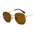 thumbnail image 4 of relayinert Fashionable Polarized Lens Small Square For Trendy Style Materials gold tea flake C5 5Set, 4 of 6