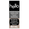 thumbnail image 1 of DENTIFRICE HELLO au charbon activé SANS FLUORURE MENTHE FRAÎCHE 12/82 ml, 1 of 8