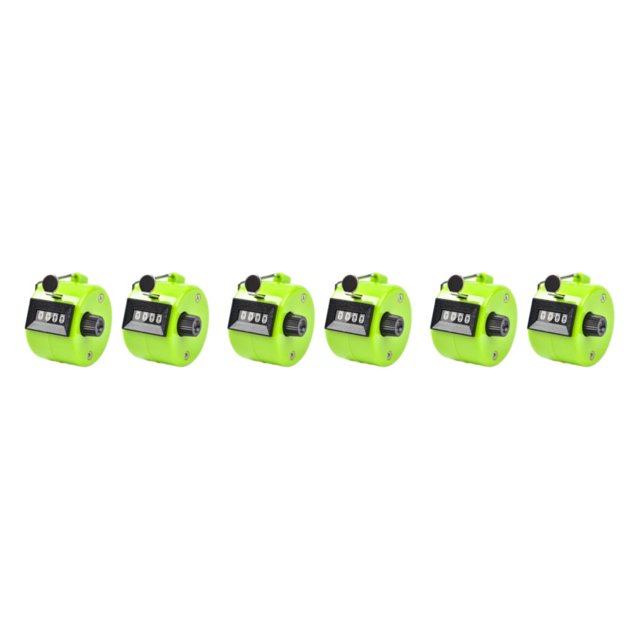 Maytalsory 2pcs Materials Unisex Hand Tally For Easy And Accurate Counting Easy To Green 3Set
