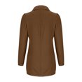 thumbnail image 4 of Timegard Womens Cardigans Lapel Neck Long Sleeve Open Front Button Soft Outwear Fall Casual Slim Top, 4 of 6